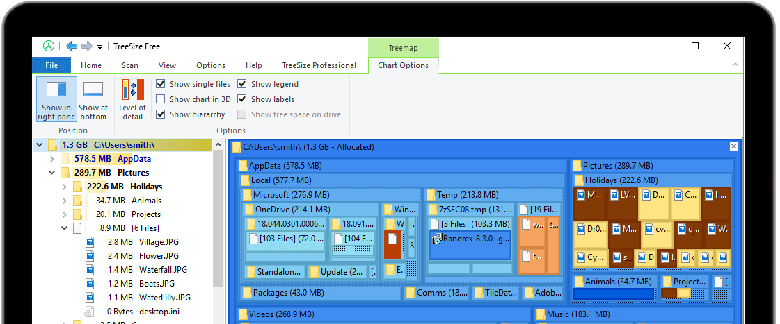 TreeSize Professional 9.0.2.1843 instal the new version for android